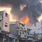 उत्तरी दिल्ली के अलीपुर में पेंट फैक्ट्री में आग लगने से 11 की मौत, चार जख्मी