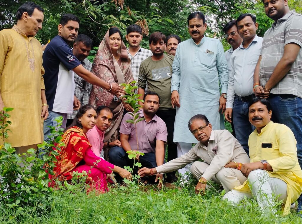 पर्यावरण संरक्षण के लिए पौधारोपण जरूरी तभी सुरक्षित रहेगी भावी पीढ़ी – अभय चौधरी