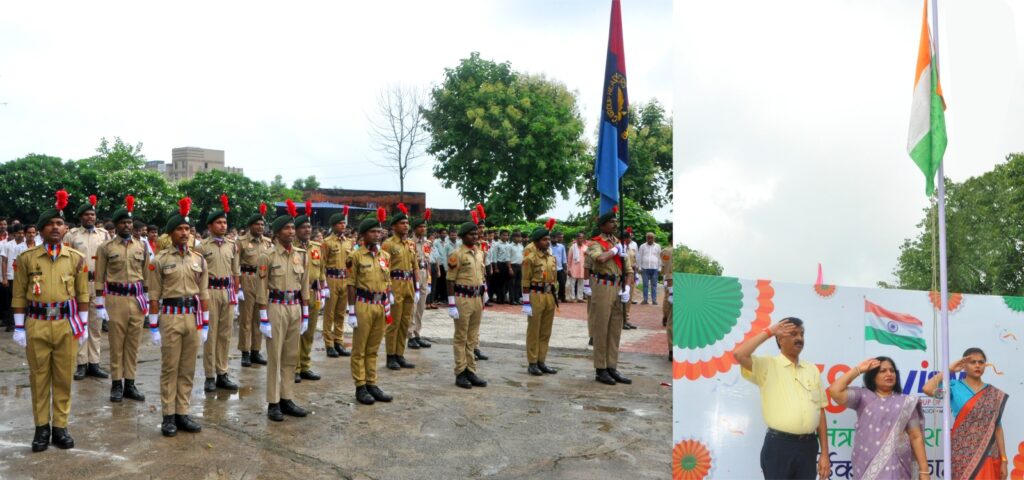 व्हीआईएसएम काॅलेज में मनाया गया 78वां स्वतंत्रता दिवस