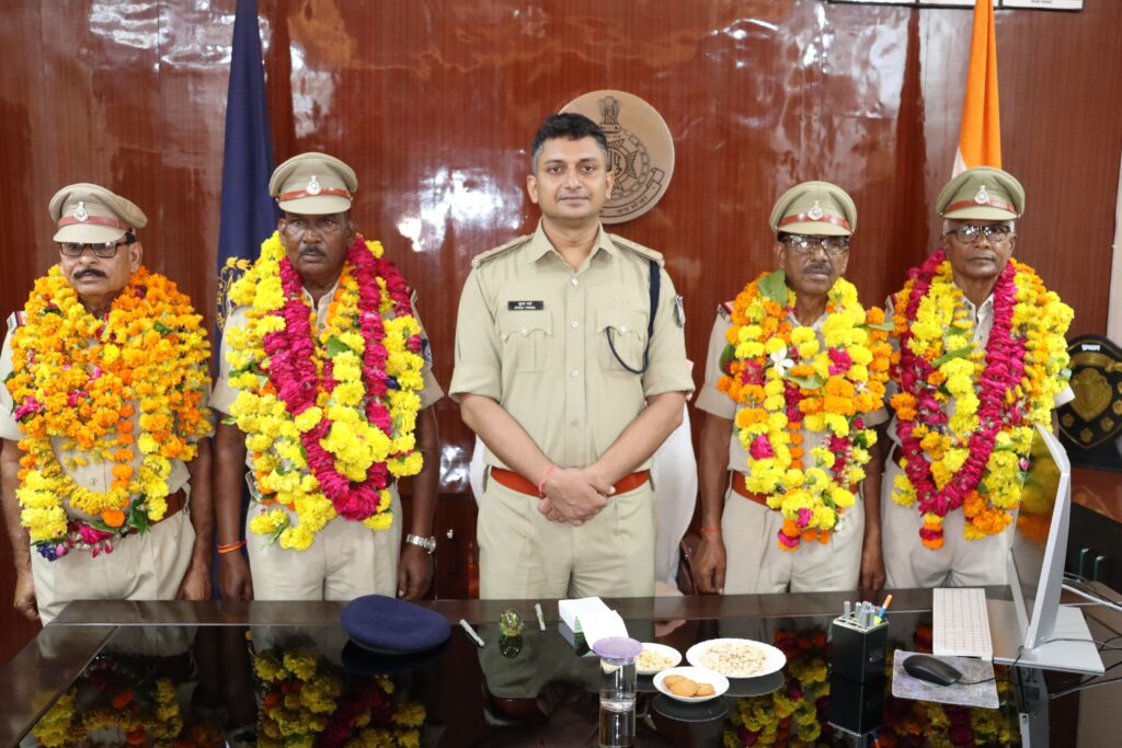 29 बटालियन में विदाई समारोह आयोजित किया गया